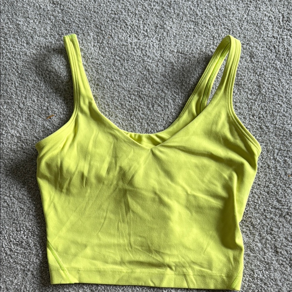 Lime Green Women's Tank Top